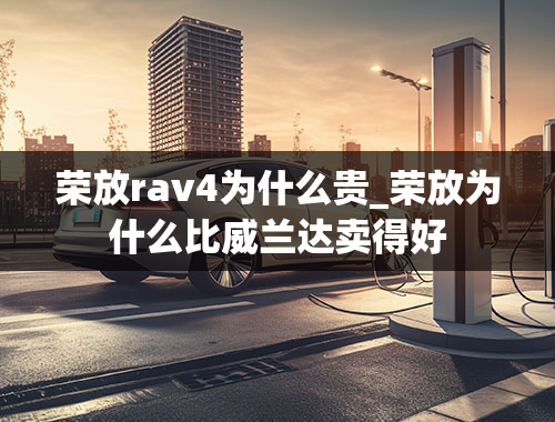 荣放rav4为什么贵_荣放为什么比威兰达卖得好