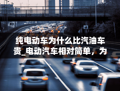 纯电动车为什么比汽油车贵_电动汽车相对简单，为什么价格会比普通汽车贵那么多？