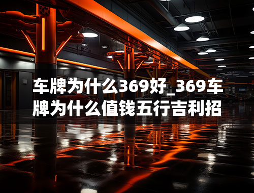 车牌为什么369好_369车牌为什么值钱五行吉利招财的车牌号？