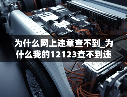 为什么网上违章查不到_为什么我的12123查不到违章呢？