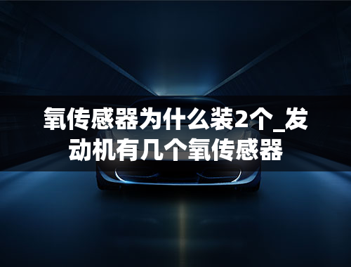 氧传感器为什么装2个_发动机有几个氧传感器