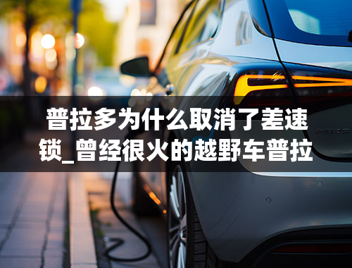 普拉多为什么取消了差速锁_曾经很火的越野车普拉多，为什么现在很少见了？