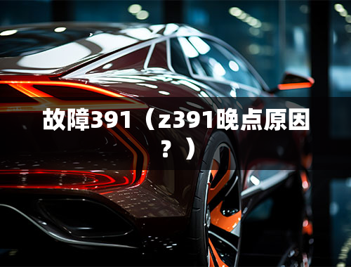 故障391（z391晚点原因？）