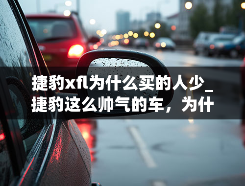 捷豹xfl为什么买的人少_捷豹这么帅气的车，为什么那么少人开