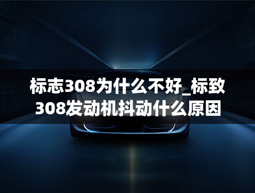 标志308为什么不好_标致308发动机抖动什么原因