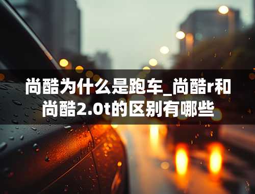 尚酷为什么是跑车_尚酷r和尚酷2.0t的区别有哪些