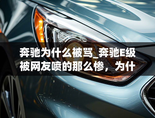 奔驰为什么被骂_奔驰E级被网友喷的那么惨，为什么大家还要抢着买？