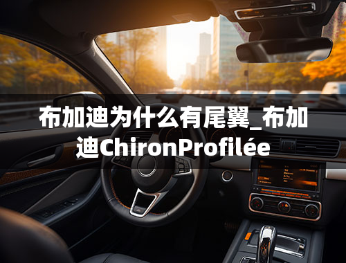 布加迪为什么有尾翼_布加迪ChironProfilée