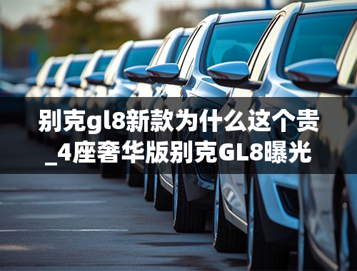 别克gl8新款为什么这个贵_4座奢华版别克GL8曝光，豪华内饰不逊LM，价格或一半不到