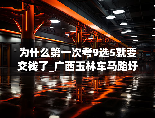 为什么第一次考9选5就要交钱了_广西玉林车马路圩考B2牌9选6就是那么难吗？有没有人帮出出主意呀