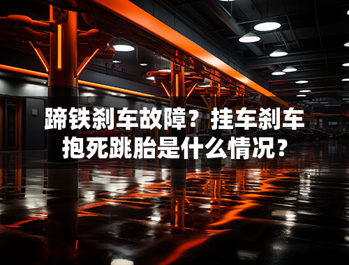 蹄铁刹车故障？挂车刹车抱死跳胎是什么情况？