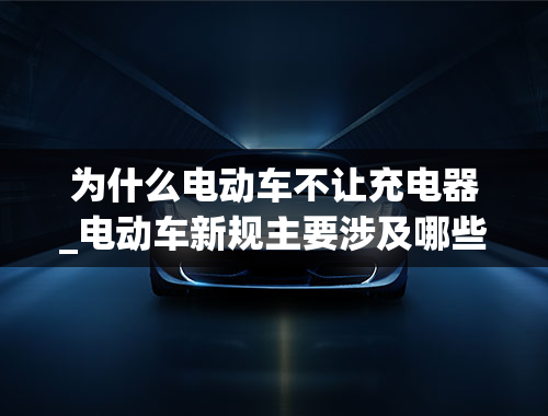 为什么电动车不让充电器_电动车新规主要涉及哪些方面的内容-