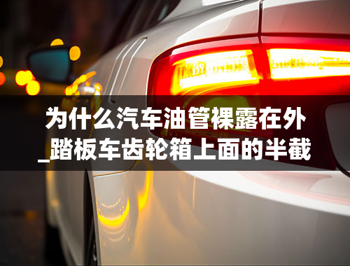 为什么汽车油管裸露在外_踏板车齿轮箱上面的半截油管子是什么作用-在车的后面，左侧。露在外面的