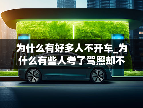 为什么有好多人不开车_为什么有些人考了驾照却不开车？这样的情况多不多？