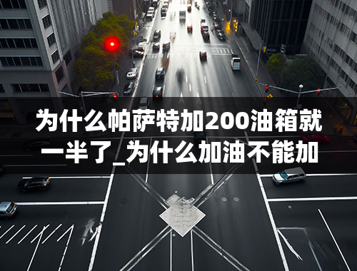 为什么帕萨特加200油箱就一半了_为什么加油不能加200？