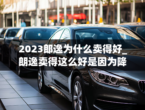 2023郎逸为什么卖得好_朗逸卖得这么好是因为降价3万的原因吗？大众：看来再降点能更好