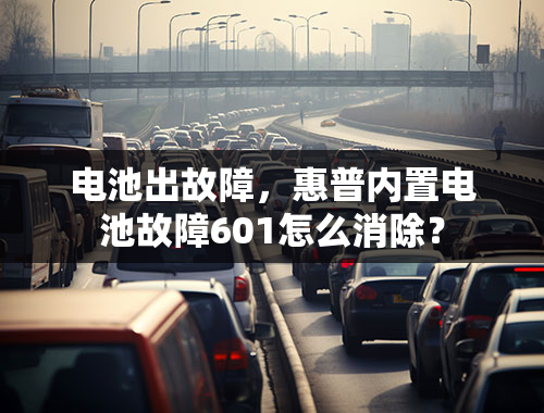 电池出故障，惠普内置电池故障601怎么消除？