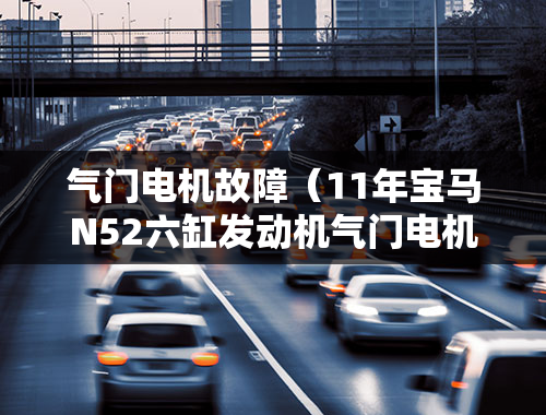 气门电机故障（11年宝马N52六缸发动机气门电机怎么判断好坏？）