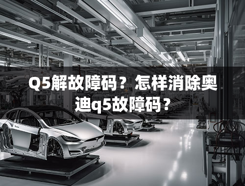 Q5解故障码？怎样消除奥迪q5故障码？