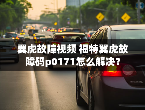 翼虎故障视频 福特翼虎故障码p0171怎么解决？