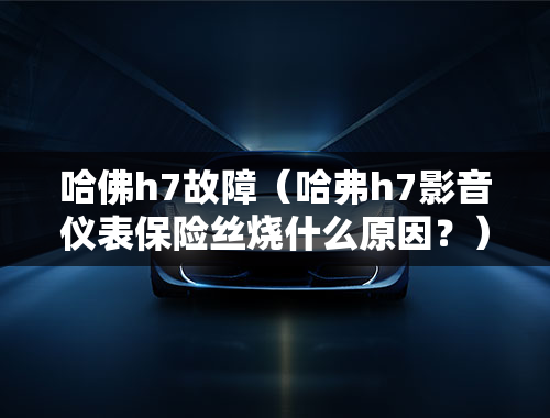 哈佛h7故障（哈弗h7影音仪表保险丝烧什么原因？）