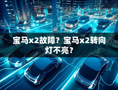 宝马x2故障？宝马x2转向灯不亮？