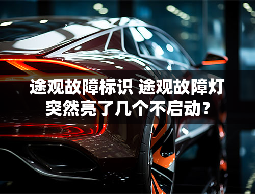 途观故障标识 途观故障灯突然亮了几个不启动？