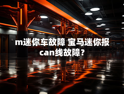 m迷你车故障 宝马迷你报can线故障？