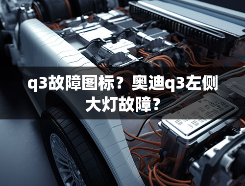 q3故障图标？奥迪q3左侧大灯故障？