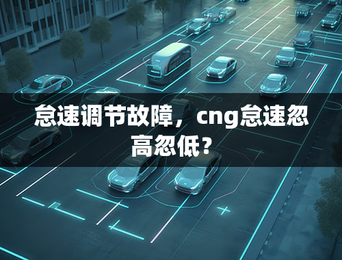 怠速调节故障，cng怠速忽高忽低？