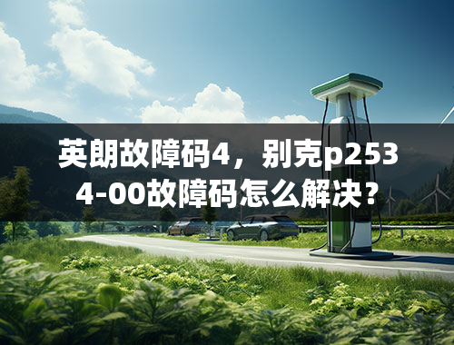 英朗故障码4，别克p2534-00故障码怎么解决？