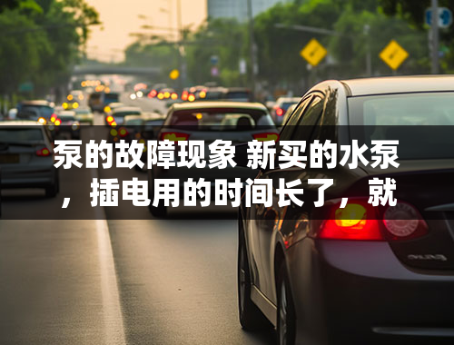 泵的故障现象 新买的水泵，插电用的时间长了，就会有糊味是怎么回事？上一个旧水泵以前用一夜都没事，但最近也烧坏？