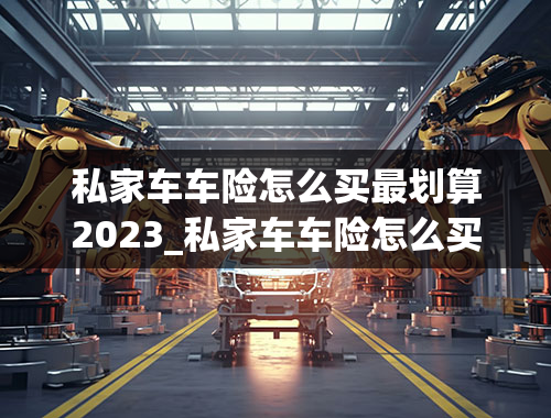 私家车车险怎么买最划算2023_私家车车险怎么买最划算2023年