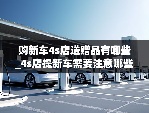 购新车4s店送赠品有哪些_4s店提新车需要注意哪些事项