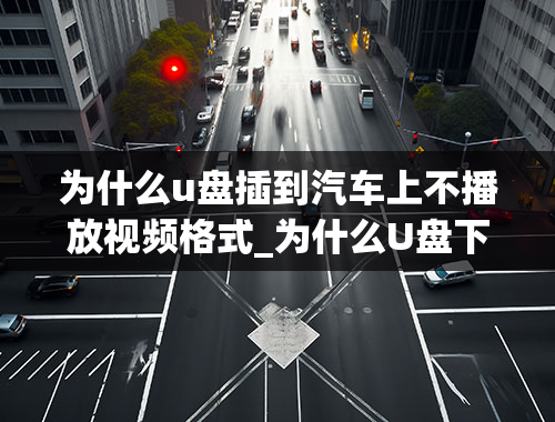 为什么u盘插到汽车上不播放视频格式_为什么U盘下载的同格式视频软件有的在车里播放不出来-谢谢请教.