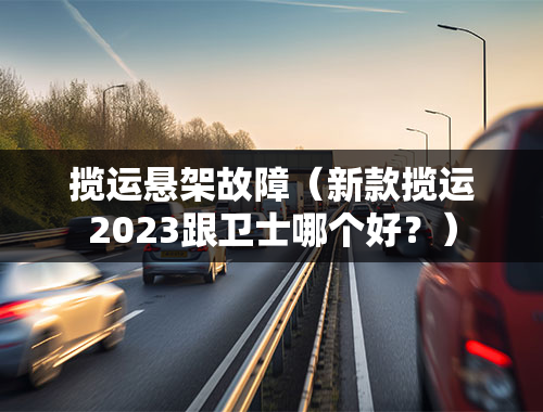 揽运悬架故障（新款揽运2023跟卫士哪个好？）