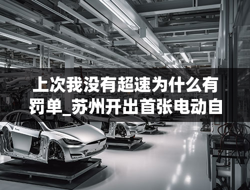 上次我没有超速为什么有罚单_苏州开出首张电动自行车超速罚单是怎么回事？