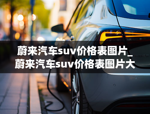 蔚来汽车suv价格表图片_蔚来汽车suv价格表图片大全