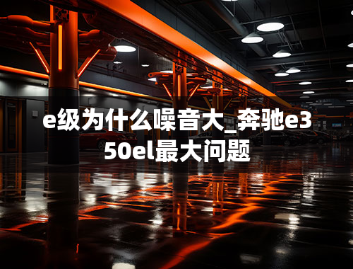 e级为什么噪音大_奔驰e350el最大问题