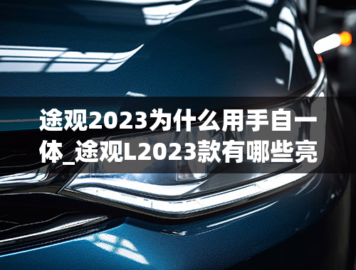 途观2023为什么用手自一体_途观L2023款有哪些亮点值得关注？