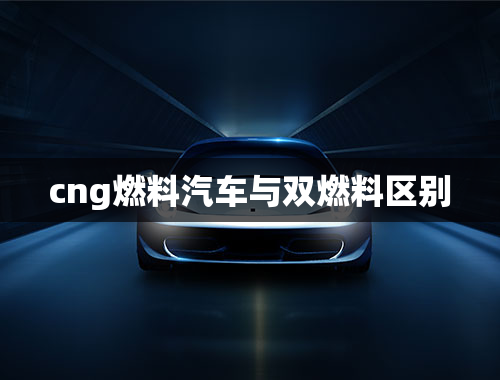 cng燃料汽车与双燃料区别