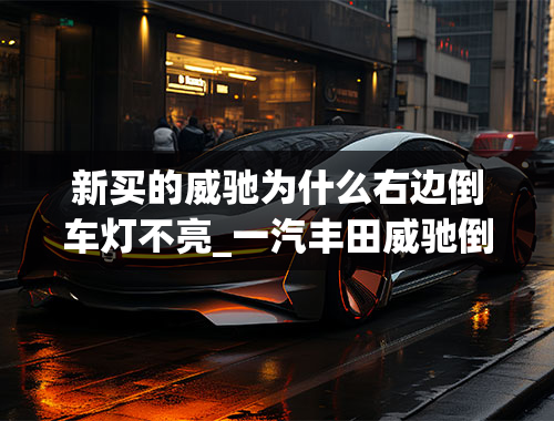 新买的威驰为什么右边倒车灯不亮_一汽丰田威驰倒车灯,雾灯都是一侧亮另一侧不亮