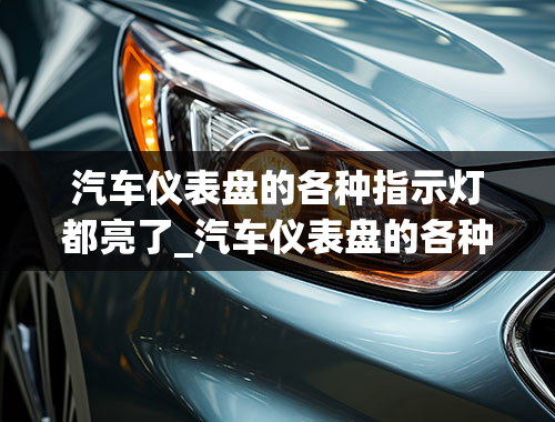 汽车仪表盘的各种指示灯都亮了_汽车仪表盘的各种指示灯都亮了怎么回事