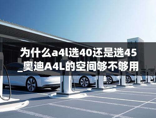 为什么a4l选40还是选45_奥迪A4L的空间够不够用？哪个配置的性价比是最高的？