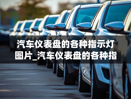 汽车仪表盘的各种指示灯图片_汽车仪表盘的各种指示灯图片代表什么