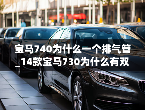 宝马740为什么一个排气管_14款宝马730为什么有双边排气管和单边排气管