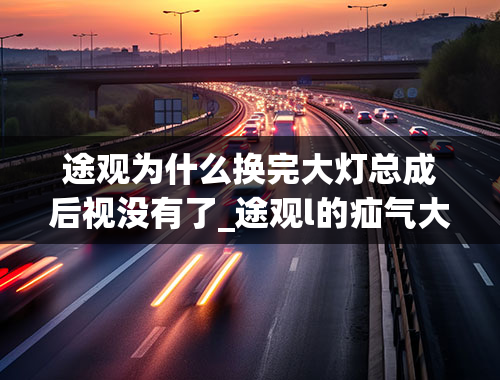 途观为什么换完大灯总成后视没有了_途观l的疝气大灯一开亮一两秒钟后就不怎么亮了怎么回事,途观l