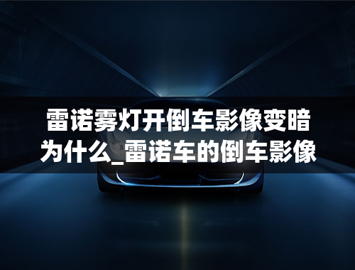 雷诺雾灯开倒车影像变暗为什么_雷诺车的倒车影像开关在哪里