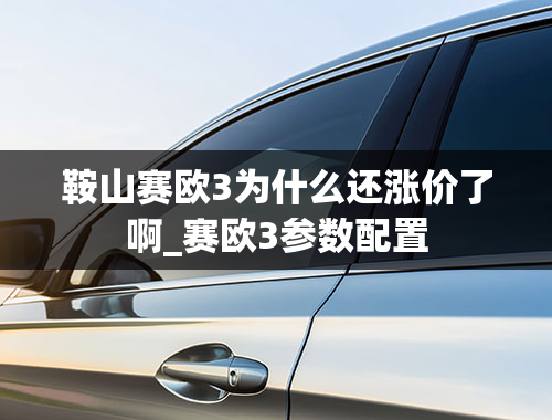 鞍山赛欧3为什么还涨价了啊_赛欧3参数配置