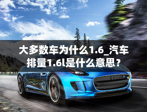 大多数车为什么1.6_汽车排量1.6l是什么意思？